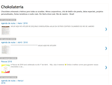 Tablet Screenshot of chokolateria.com.br